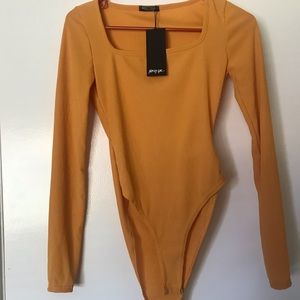 NWT Nasty Gal Long sleeve Bodysuit!